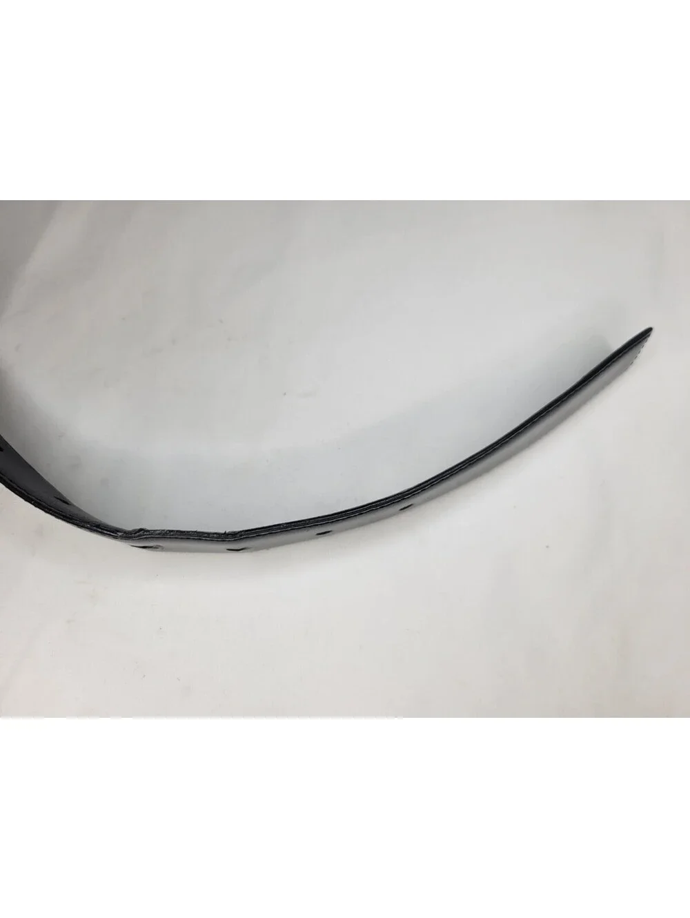Calvin Klein Belt Genuine Leather Glossy/Matte Black XL **NO BUCKLE! BELT ONLY!!